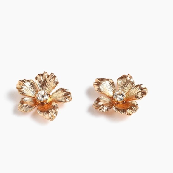 J. Crew Jewelry - ❤️ NWT J. Crew Pansy Flower Earring Stud post